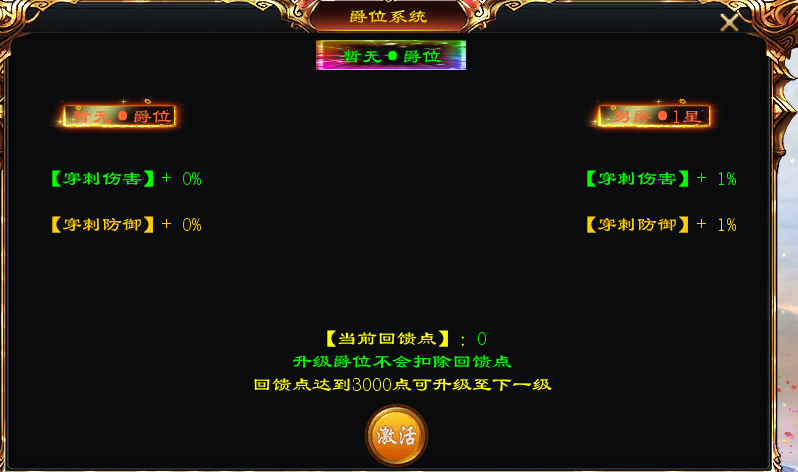 爵位系统